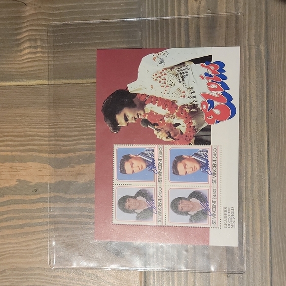 Elvis Stamps with Certification of Authentication RARE x 5 Collectors - Picture 9 of 15
